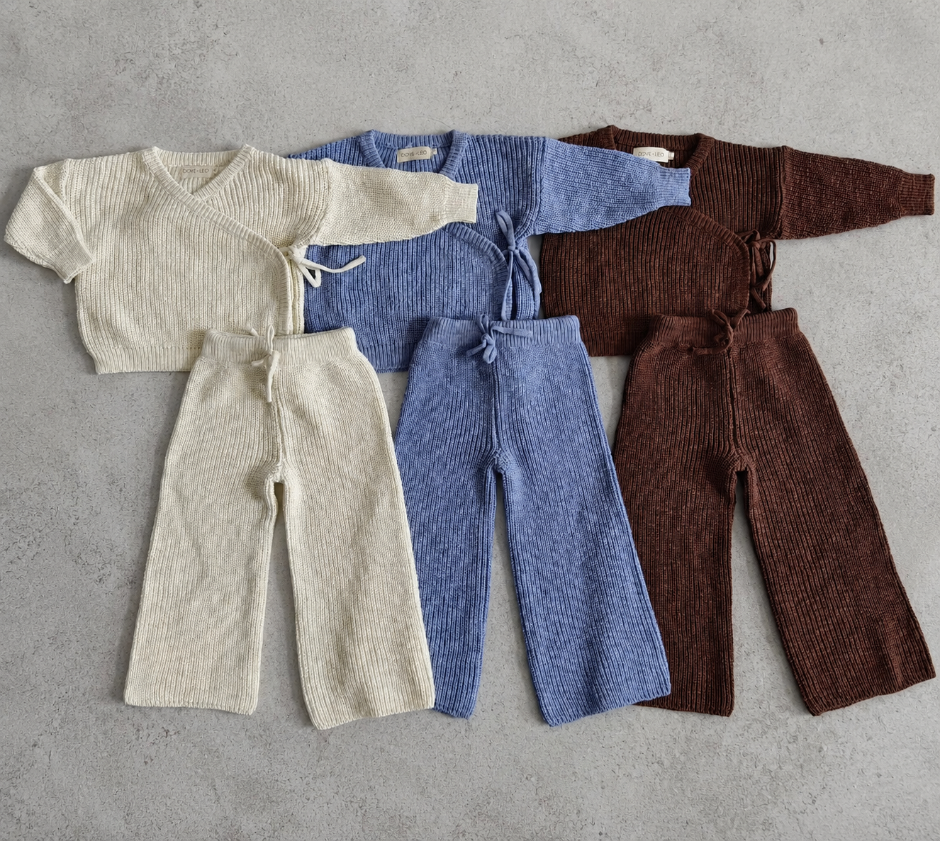 KIMONO KNIT SET - TIDE (Pre-Order Est. Dispatch 18th June)