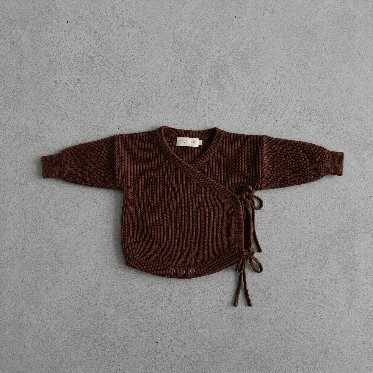KIMONO KNIT ROMPER - COCOA (Pre-Order Est. Dispatch 18th June)