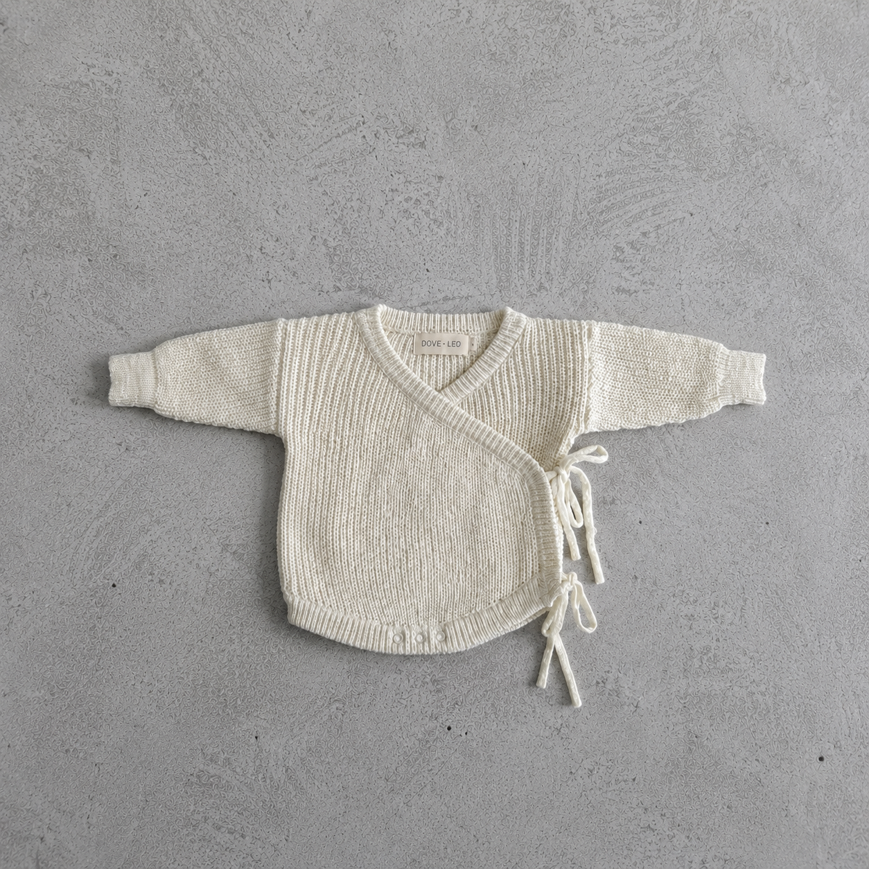 KIMONO KNIT ROMPER - MILK (Pre-Order Est. Dispatch 18th June)