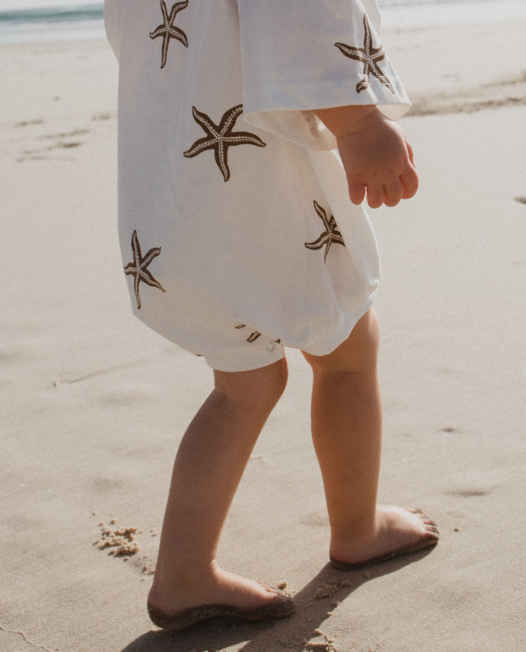 OVERSIZED TEE ROMPER - CHOC STAR