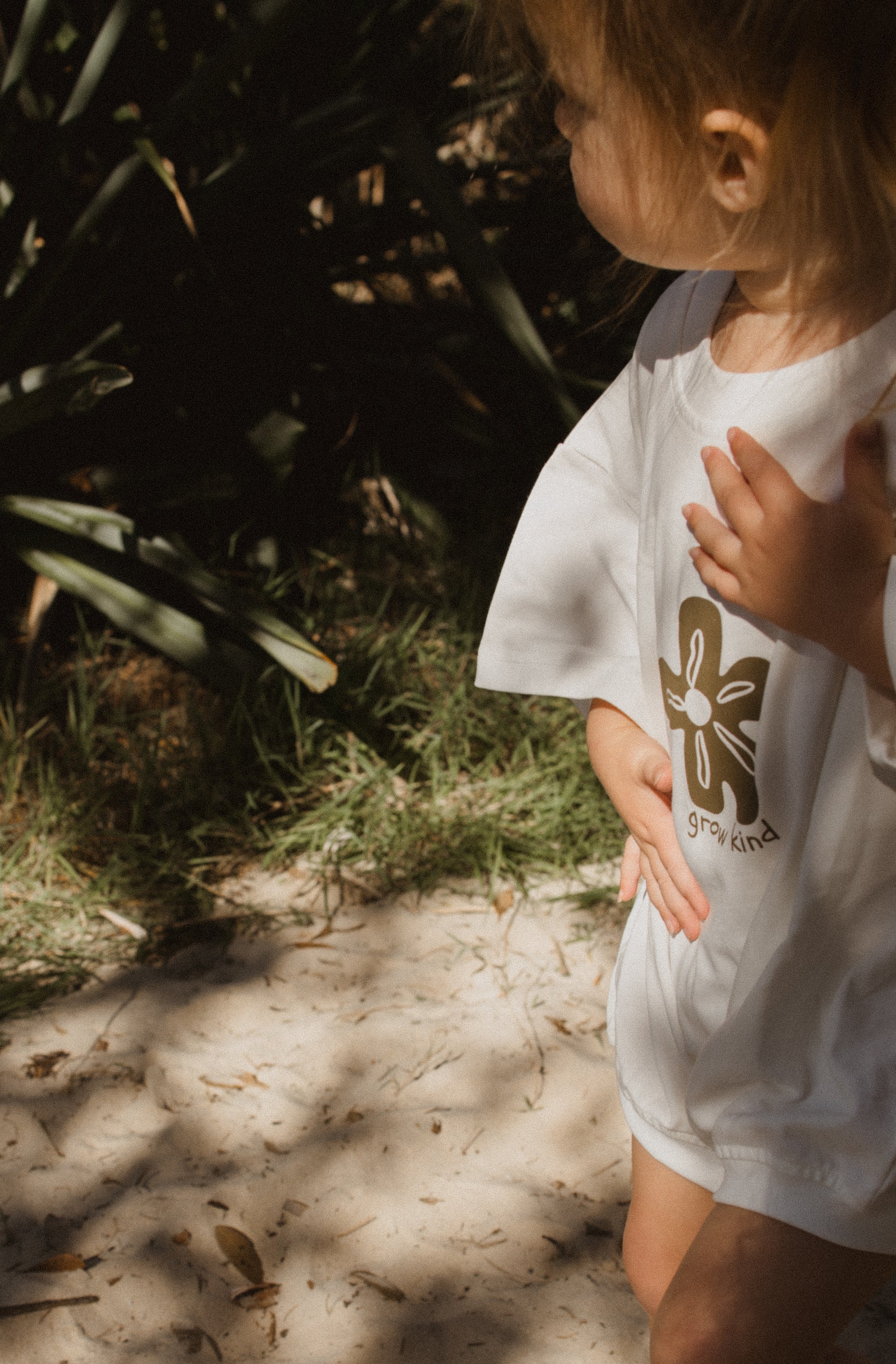 OVERSIZED TEE ROMPER - GROW KIND