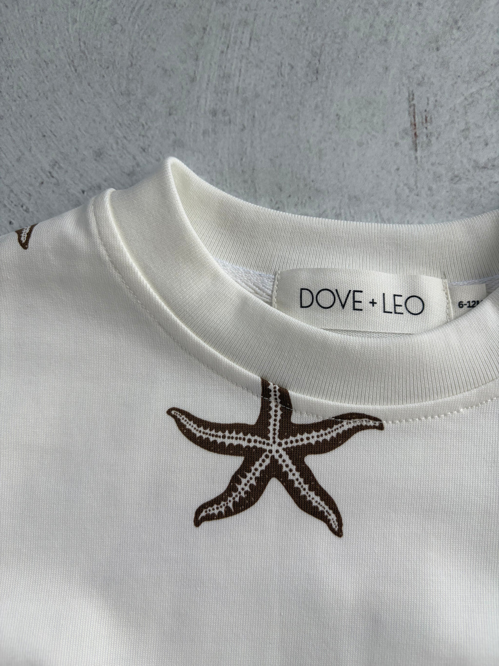 OVERSIZED TEE ROMPER - CHOC STAR