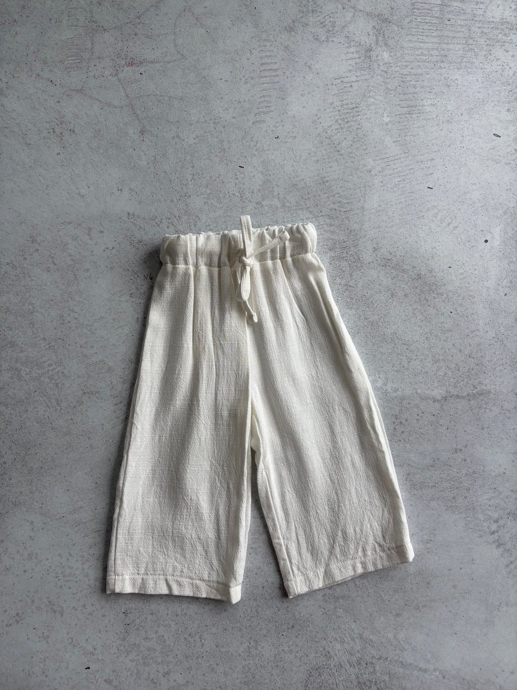 LINEN PANT - MILK